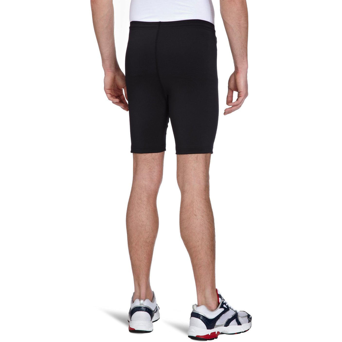 adidas Men's Samba Short Tights Black/White Back Model