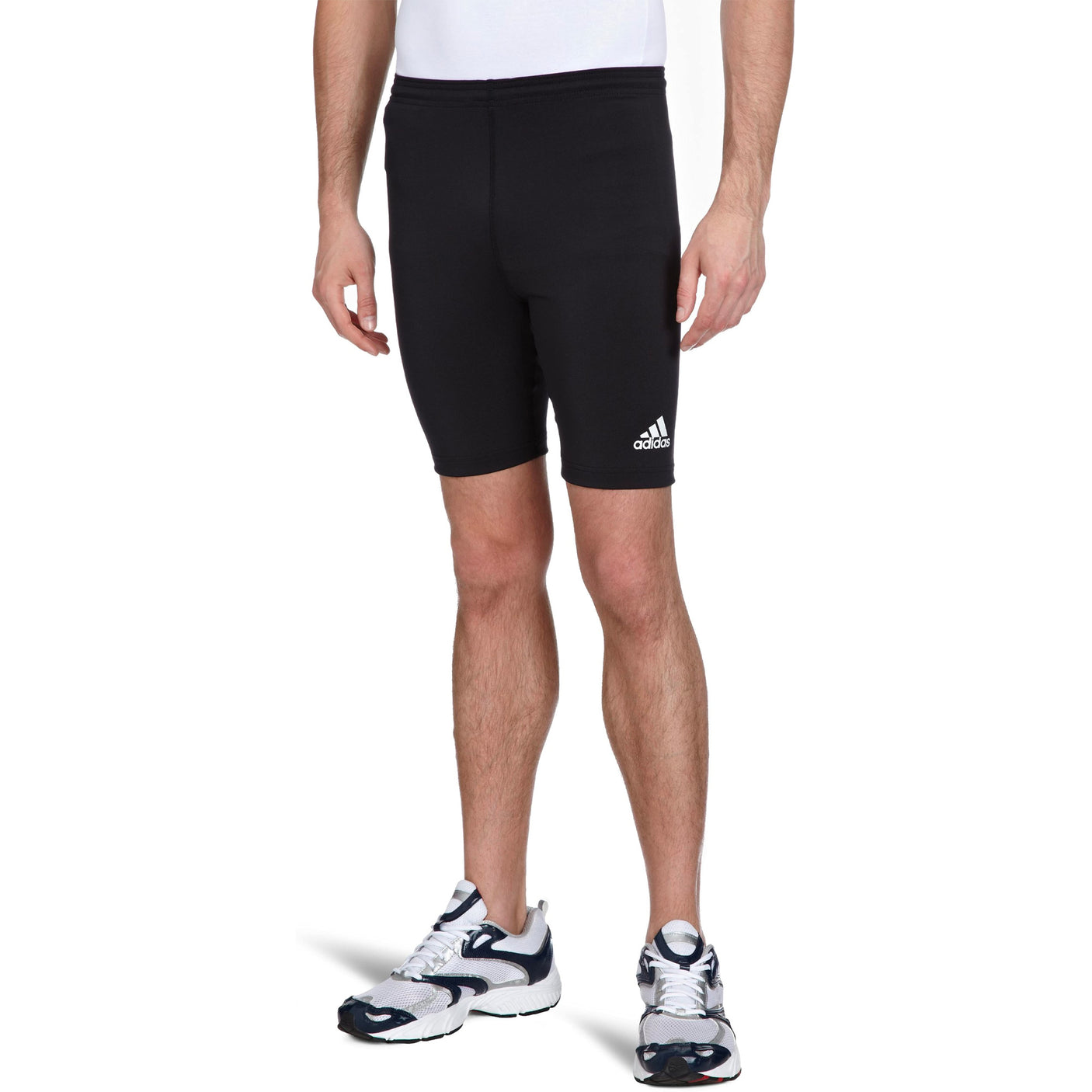adidas Men's Samba Short Tights Black/White Front Model