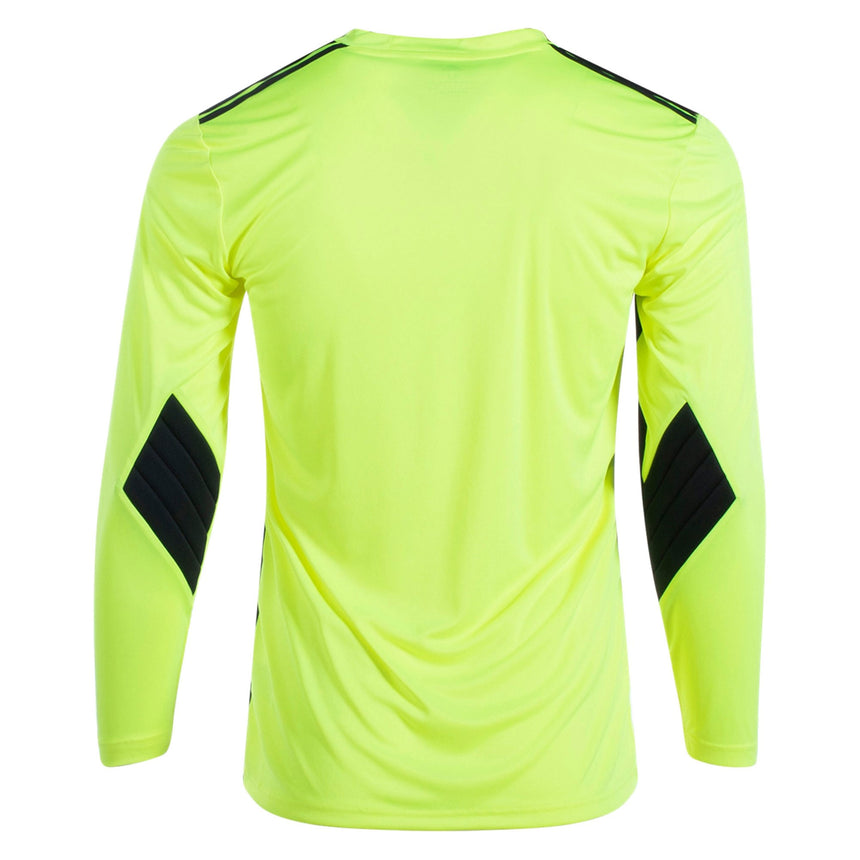 adidas Men's Squadra 21 Goalkeeper Long Sleeve Jersey Yellow/Black Back