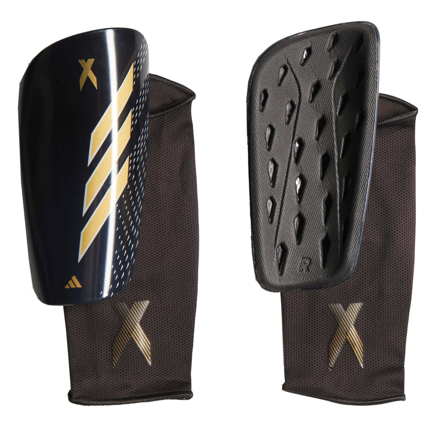adidas Men's X SG League Shin Guards Black/Gold Front