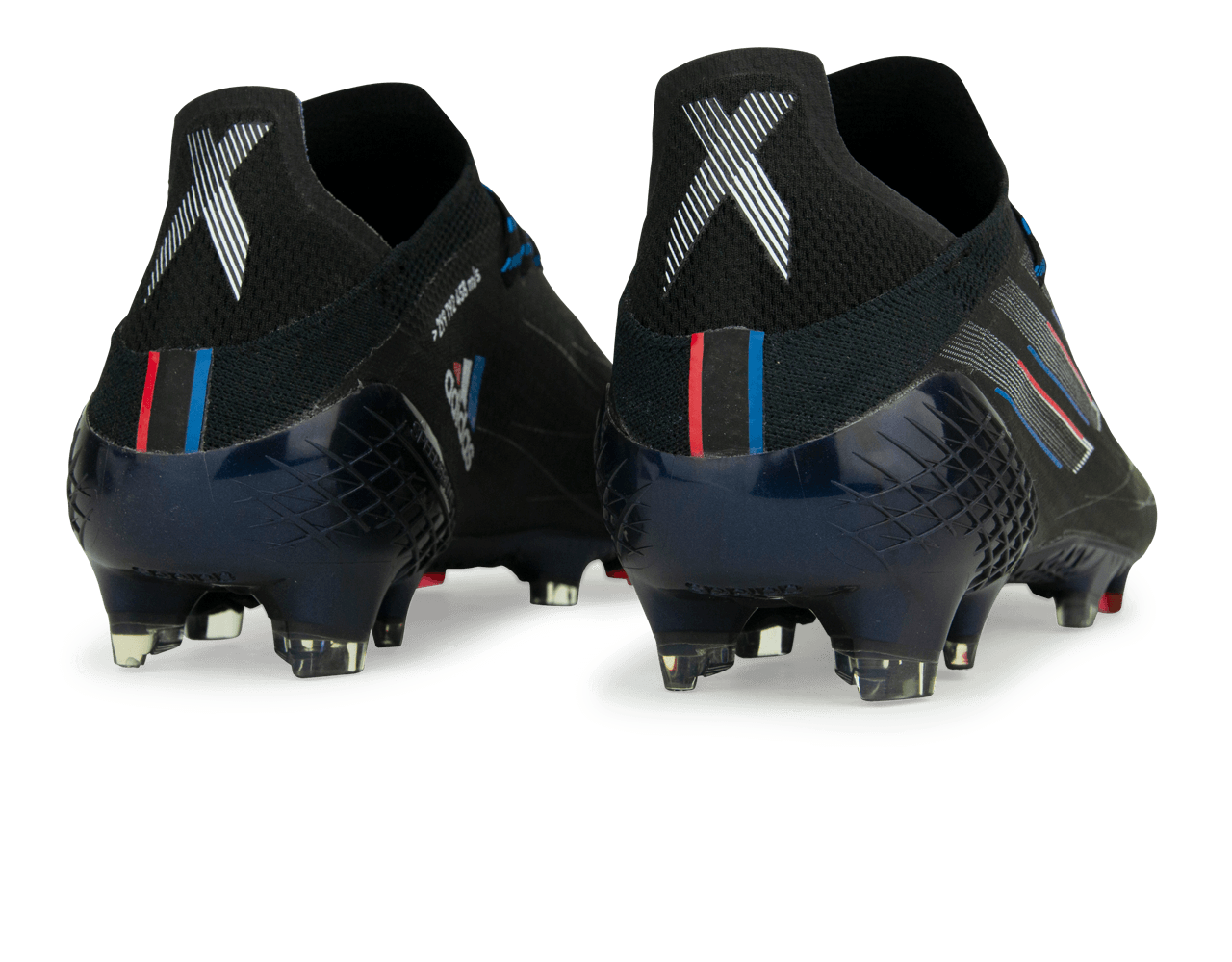 adidas Men's X Speedflow.1 FG Core Black/Vivid Red Rear