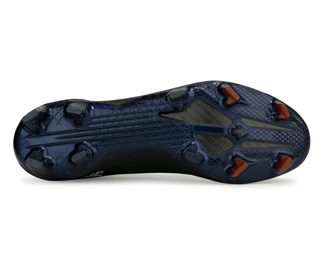 adidas Men's X Speedflow.1 FG Core Black/Vivid Red