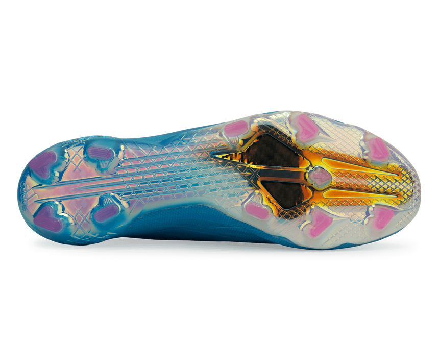 adidas Men's X Speedflow+ FG Sky Blue/Pink/White