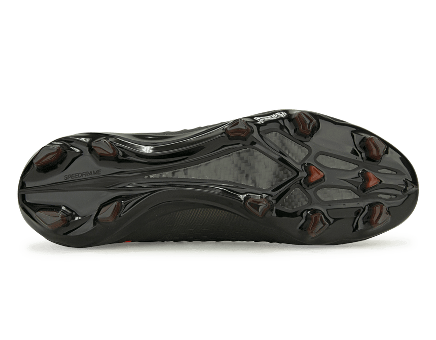 adidas Men's X SpeedPortal.1 FG Black/Solar Red Sole
