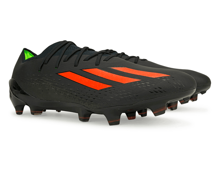 adidas Men's X SpeedPortal.1 FG Black/Solar Red Together