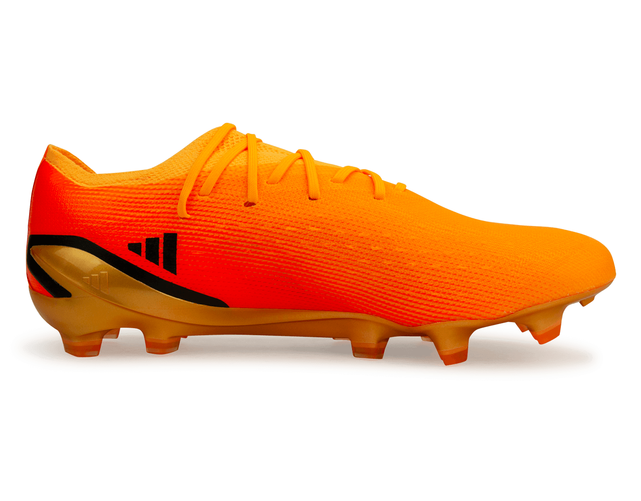 adidas Men's X SpeedPortal.1 FG Gold/Black Side