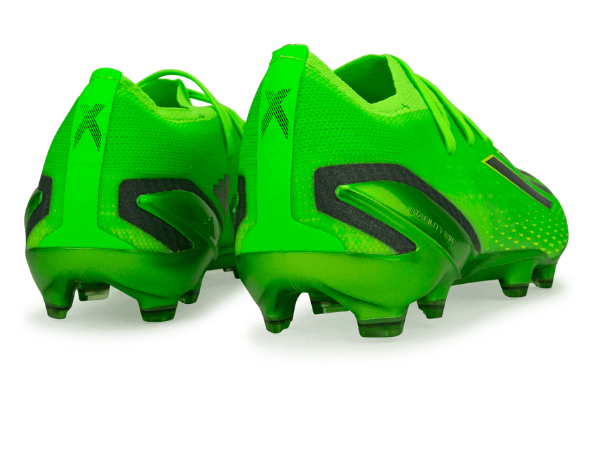 adidas Men's X SpeedPortal.1 FG Solar Green/Black Rear