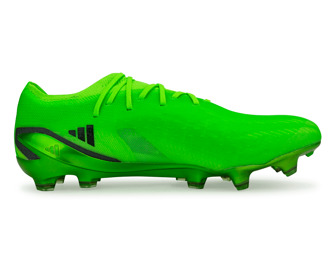 adidas Men's X SpeedPortal.1 FG Solar Green/Black Side