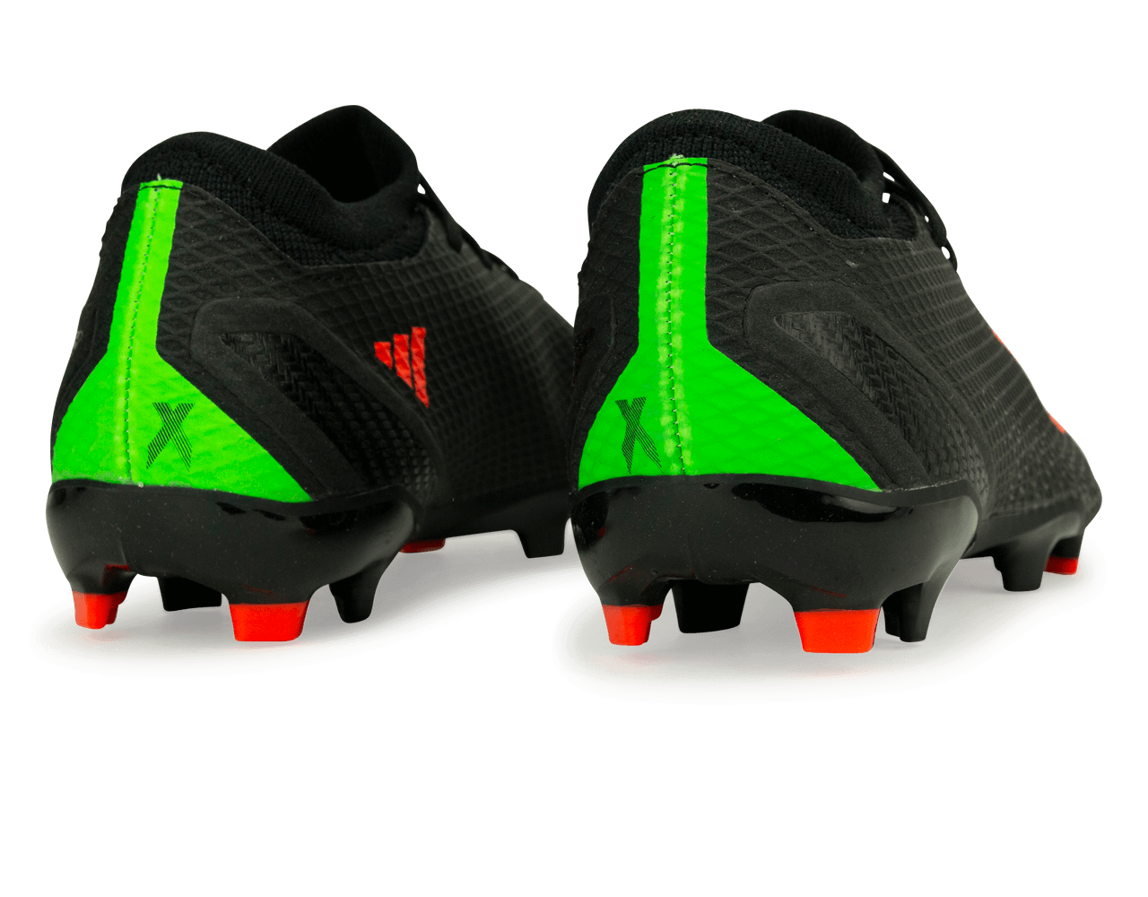 adidas Men's X SpeedPortal.3 FG Black/Green Rear