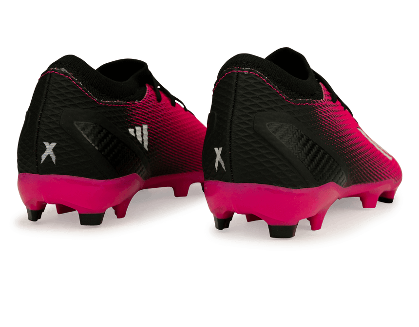 adidas Men's X SpeedPortal.3 FG Black/Pink Rear