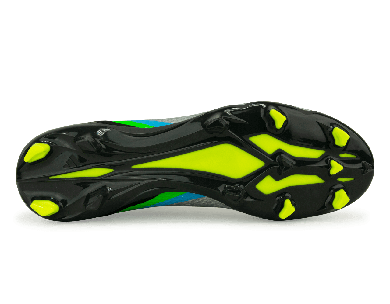 adidas Men's X SpeedPortal.3 FG Silver Metallic/Solar Yellow Sole