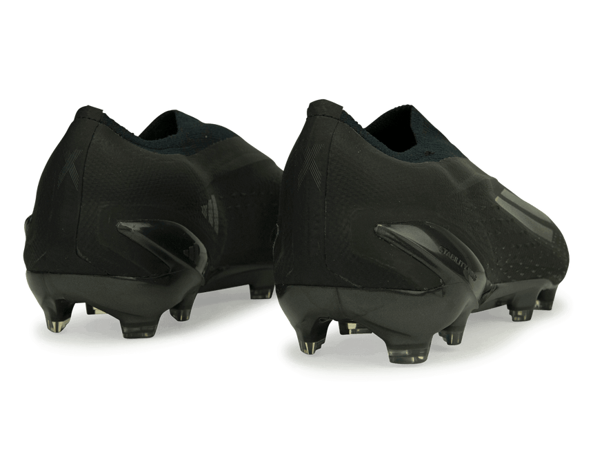 adidas Men's X SpeedPortal+ FG Black/Black Rear