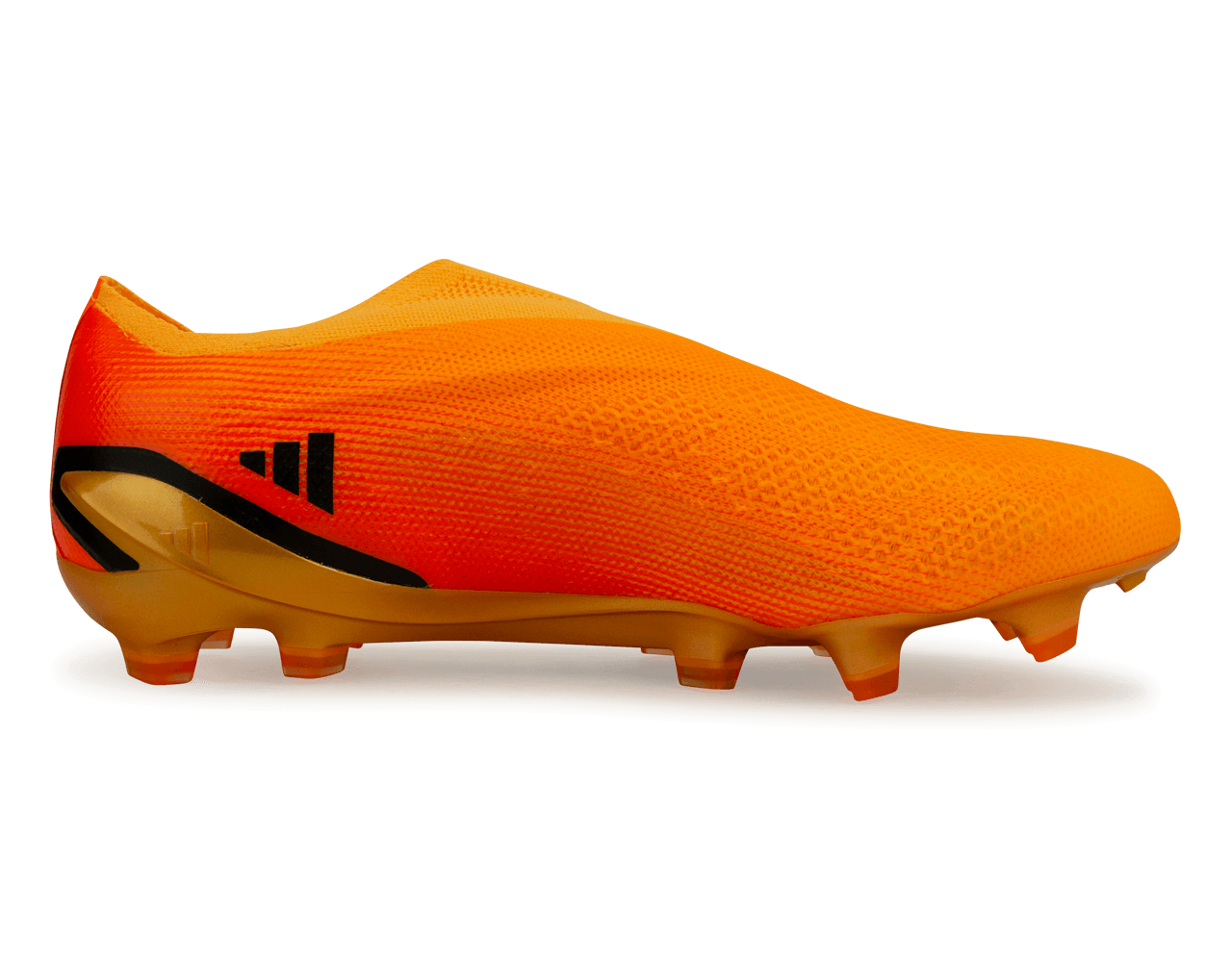 adidas Men's X SpeedPortal+ FG Gold/Black Side