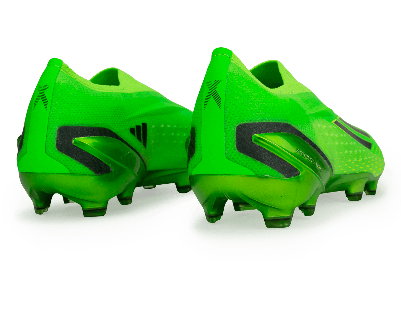 adidas Men's X SpeedPortal+ FG Solar Green/Black Rear