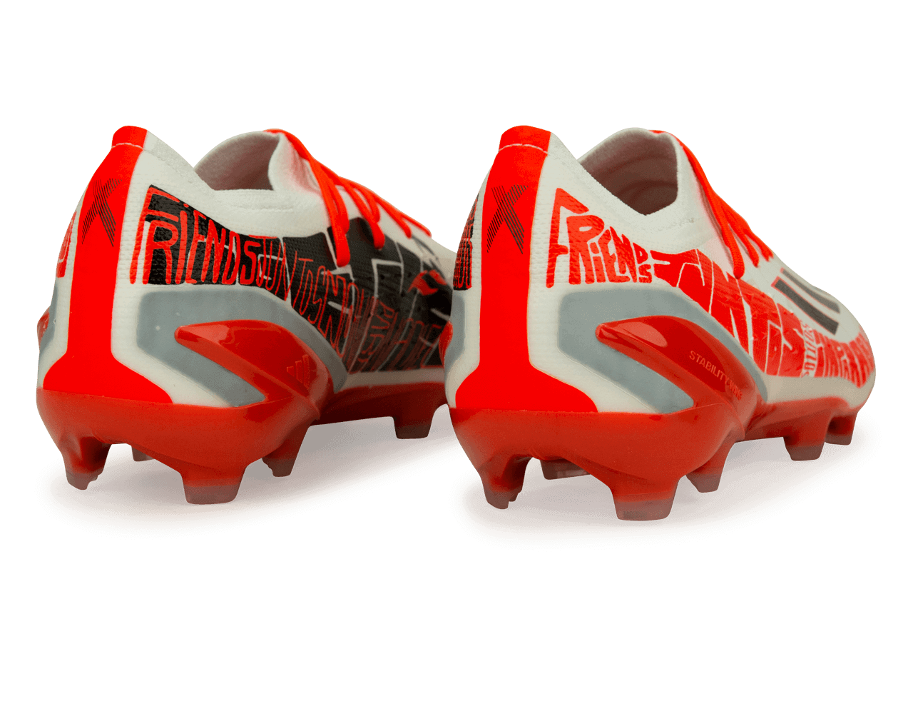 adidas Men's X SpeedPortal Messi.1 FG White/Solar Red Rear