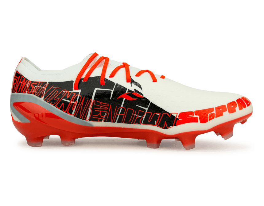 adidas Men's X SpeedPortal Messi.1 FG White/Solar Red Side