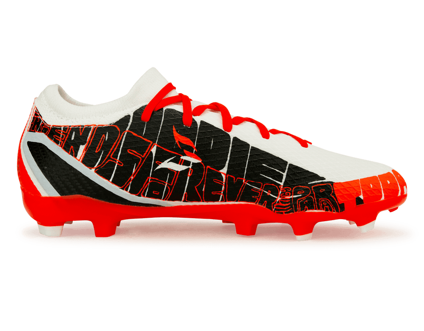adidas Men's X SpeedPortal Messi.3 FG White/Black/Solar Red Side