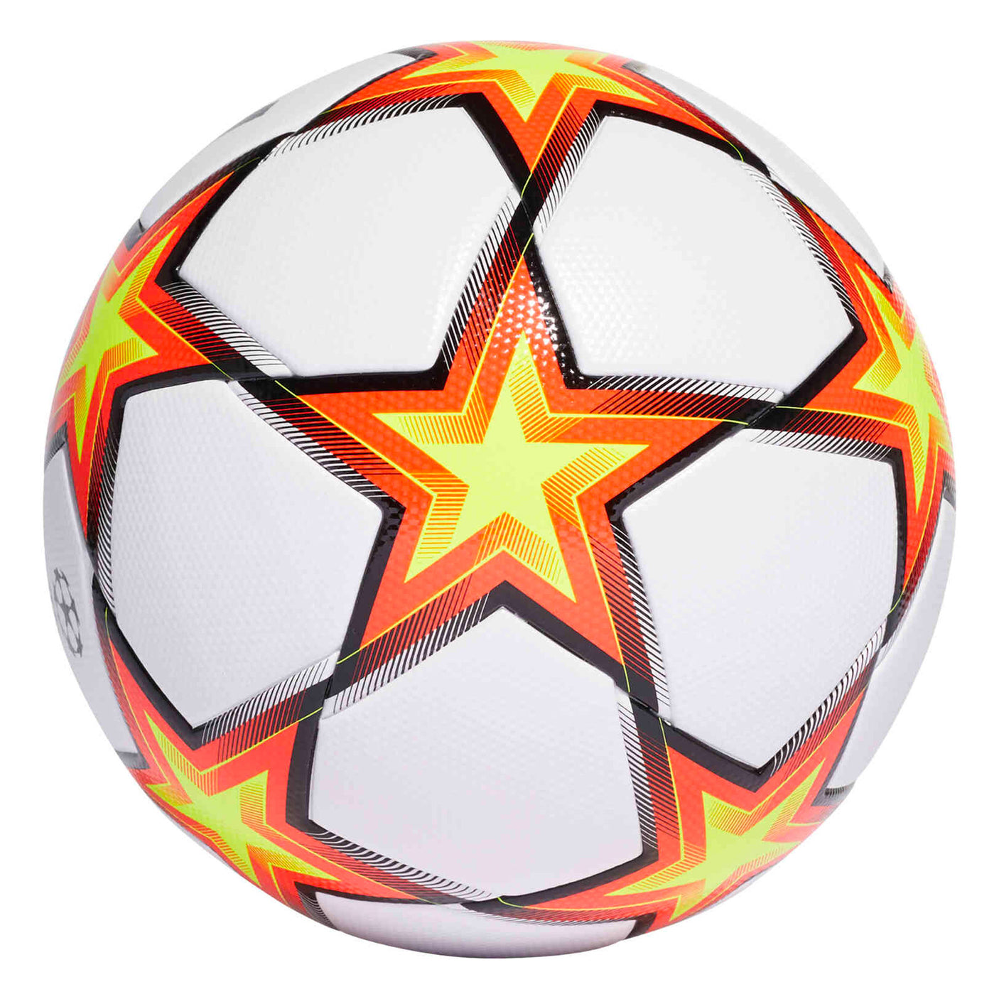 adidas UCL League Pyrostorm Ball White/Solar Red Back