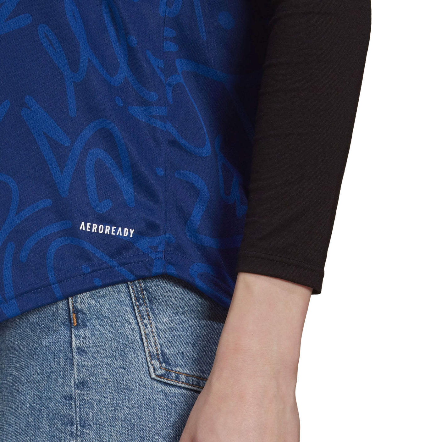 adidas Women's Real Madrid 2021/22 Away Jersey Victory Blue/Yellow Aeroready