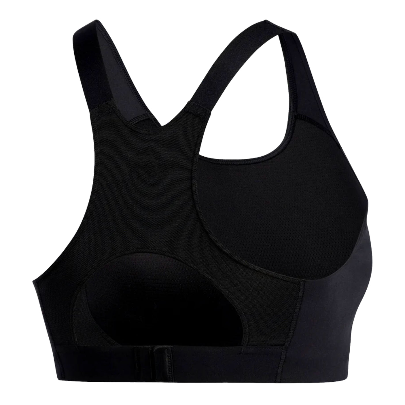 adidas Women's Ultimate Alpha Sports Bra Black Back