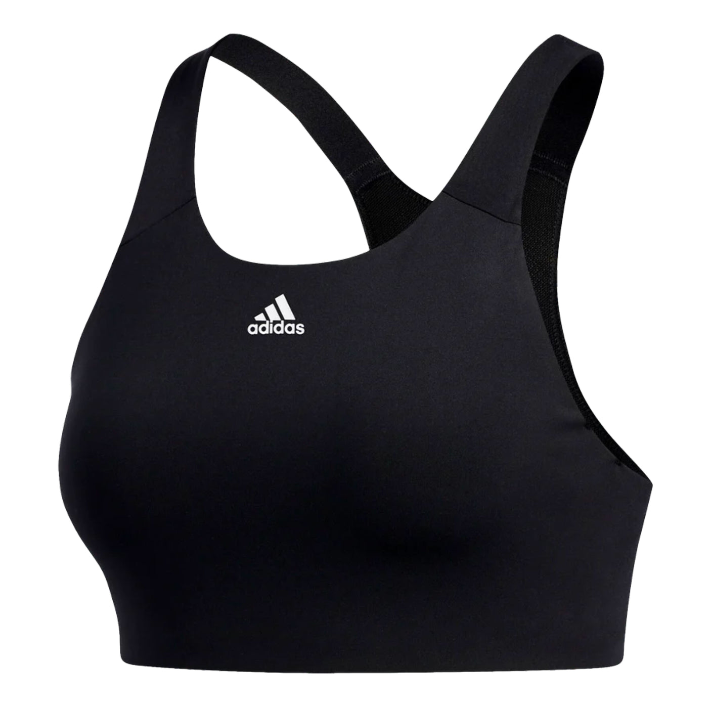 adidas Women's Ultimate Alpha Sports Bra Black Front