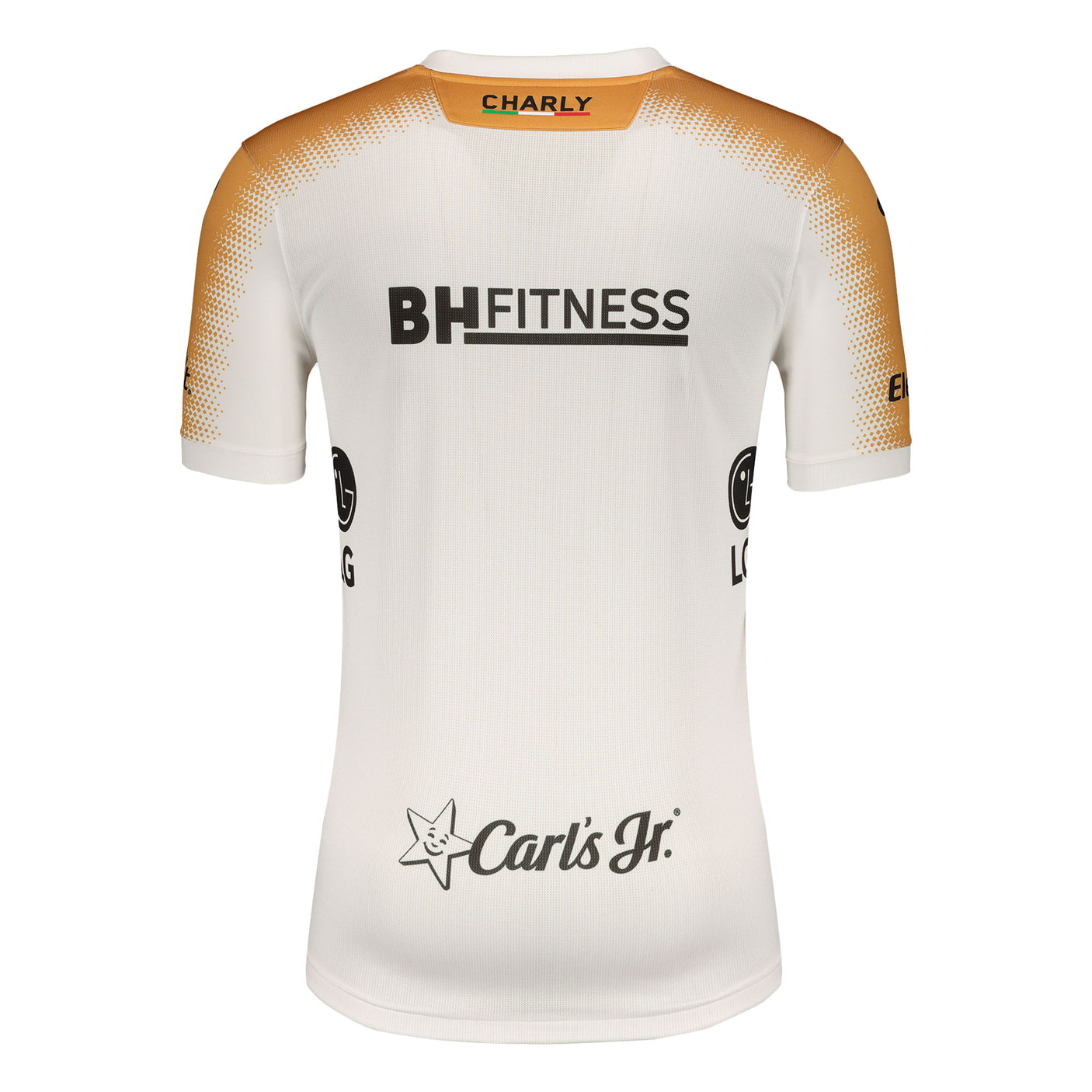 Charly Men's Dorados Sinaloa 2021/22 Home Jersey White/Gold Back