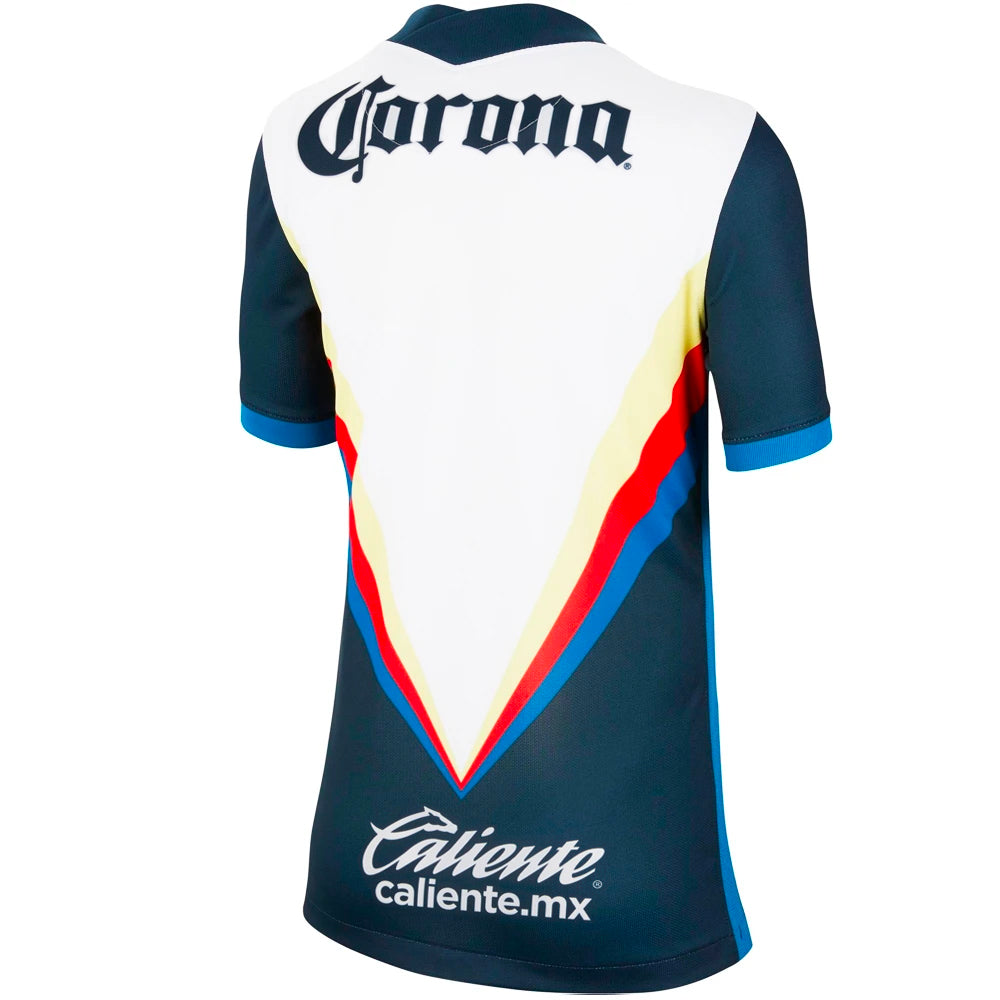 Nike Men's Club America 20/21 Away Jersey Armory Navy/White