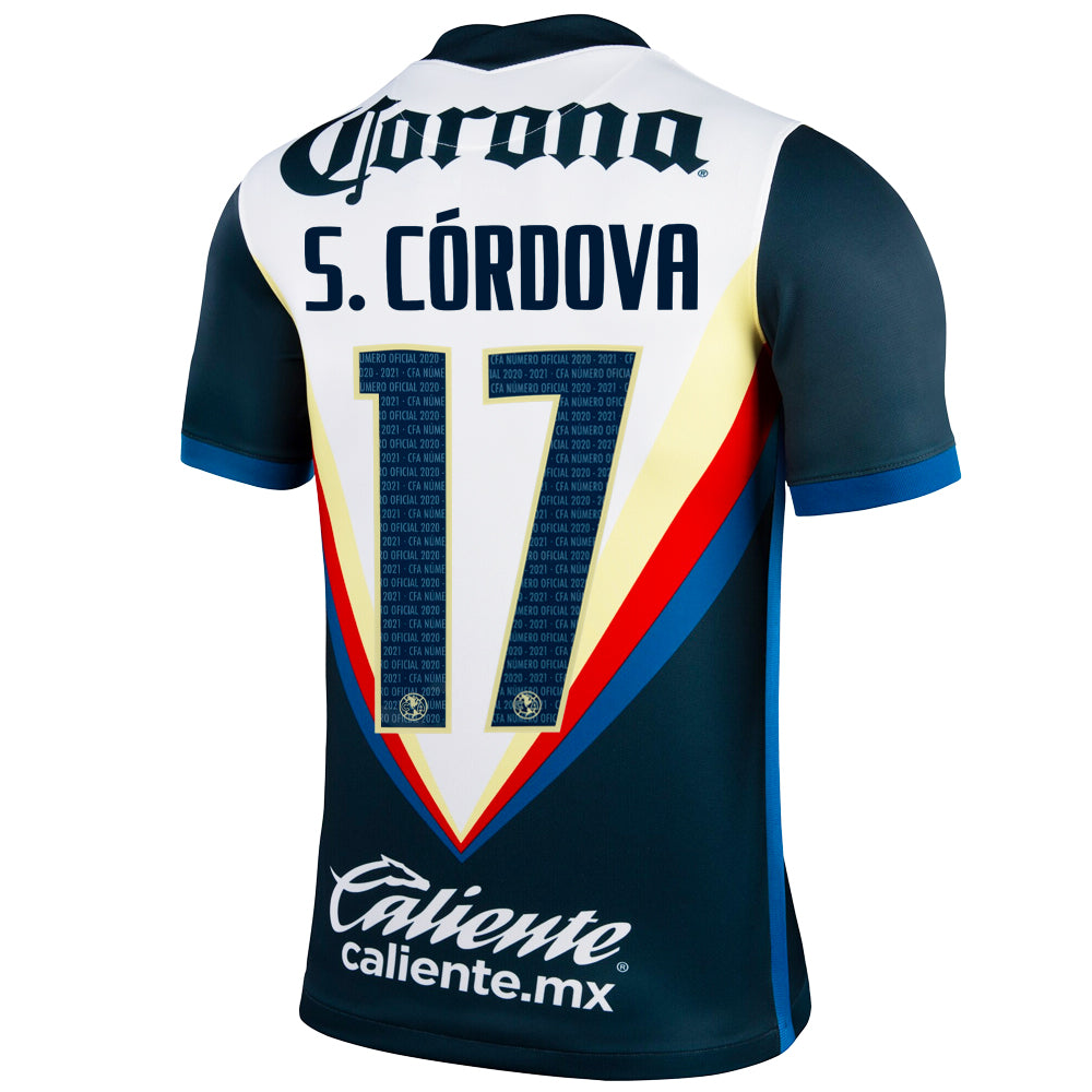 Club America 2020 S Cordova Jersey Away