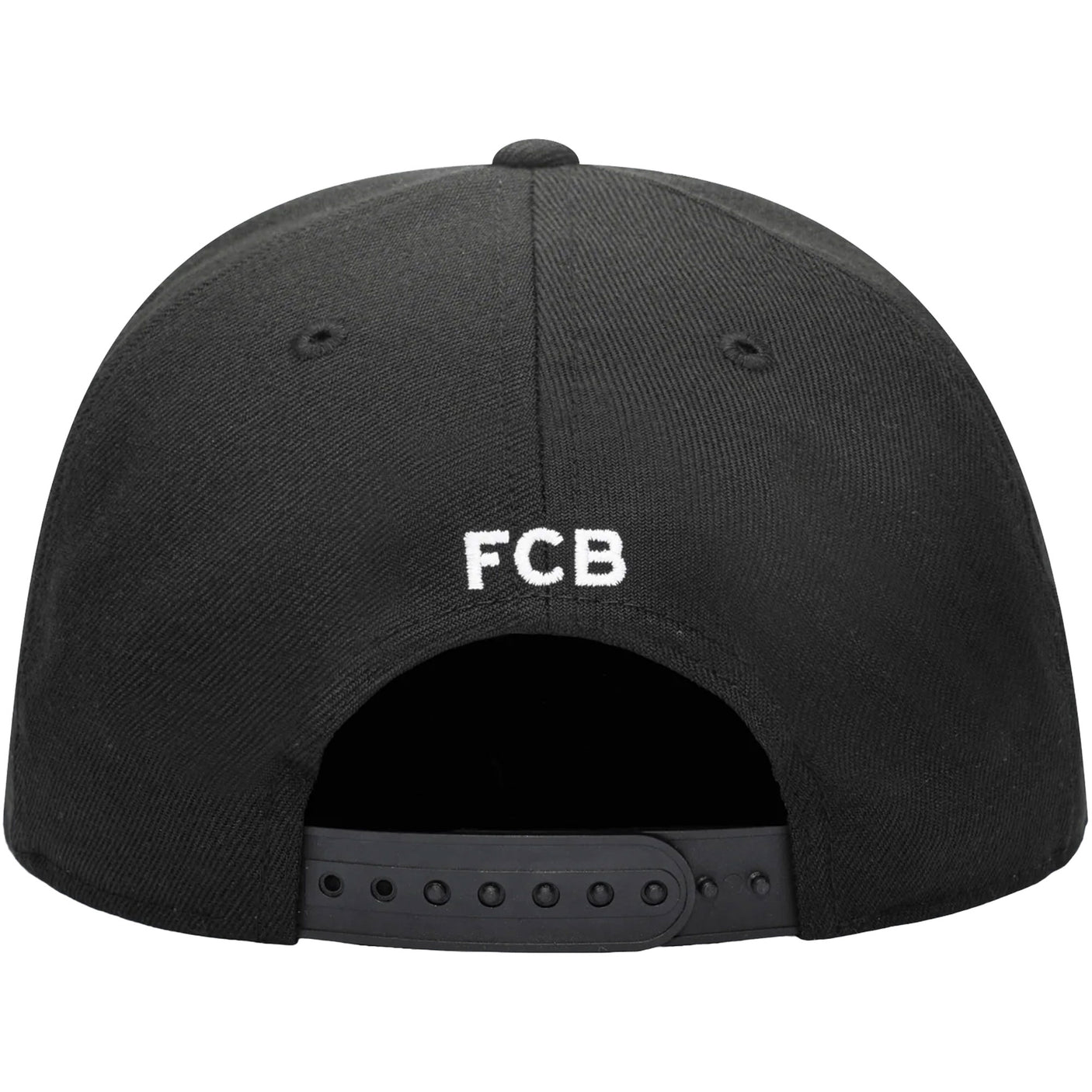 Fan Ink FC Barcelona Hit Snap Back Hat Black/White Back