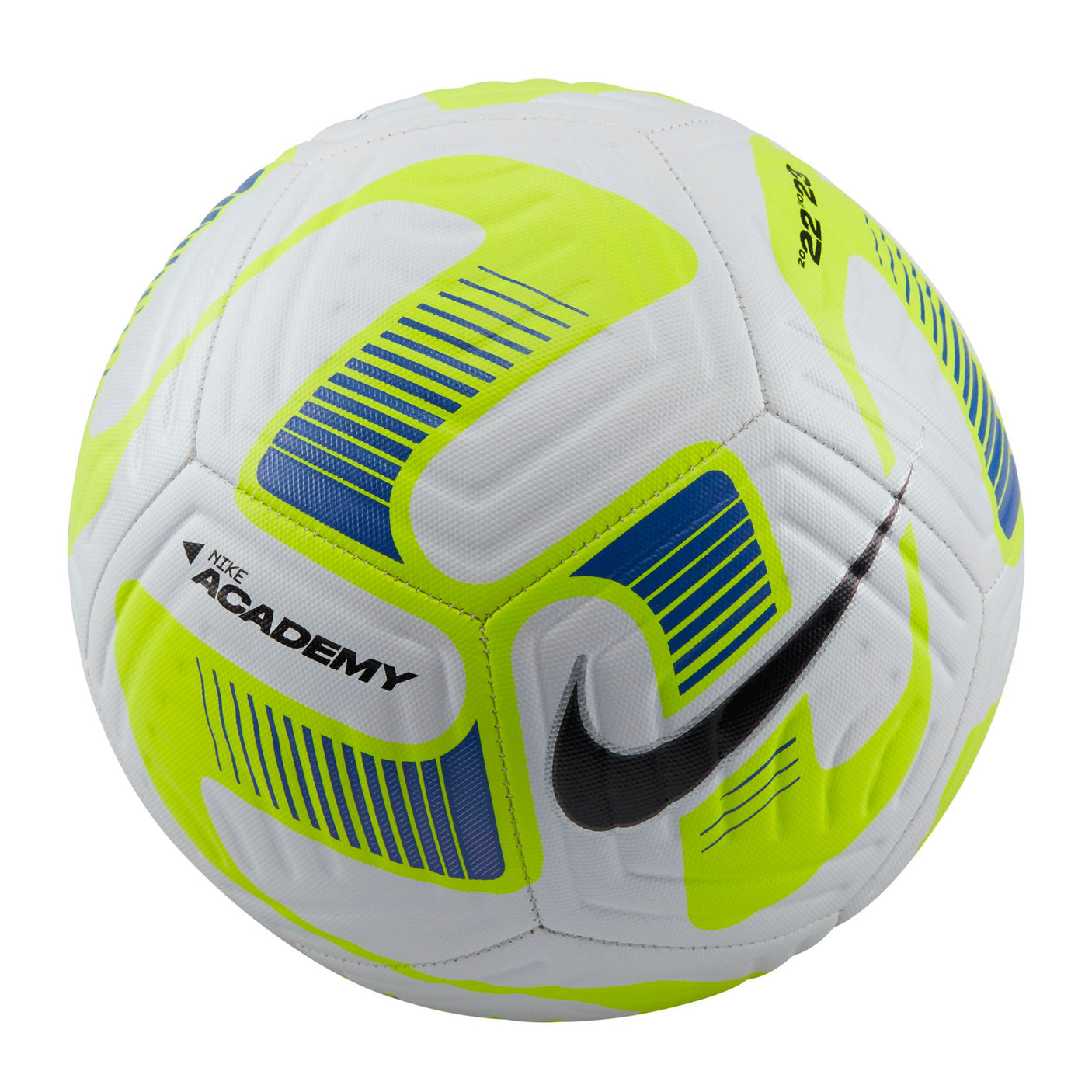 Nike Academy Ball White/Volt Front