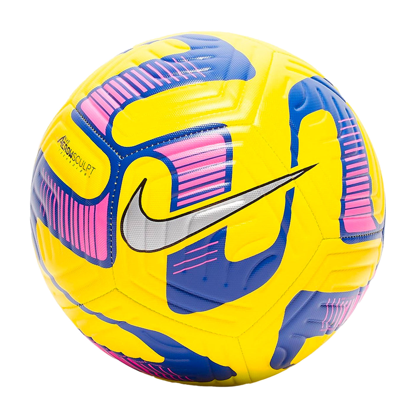 Nike Academy Ball Yellow/Silver Front