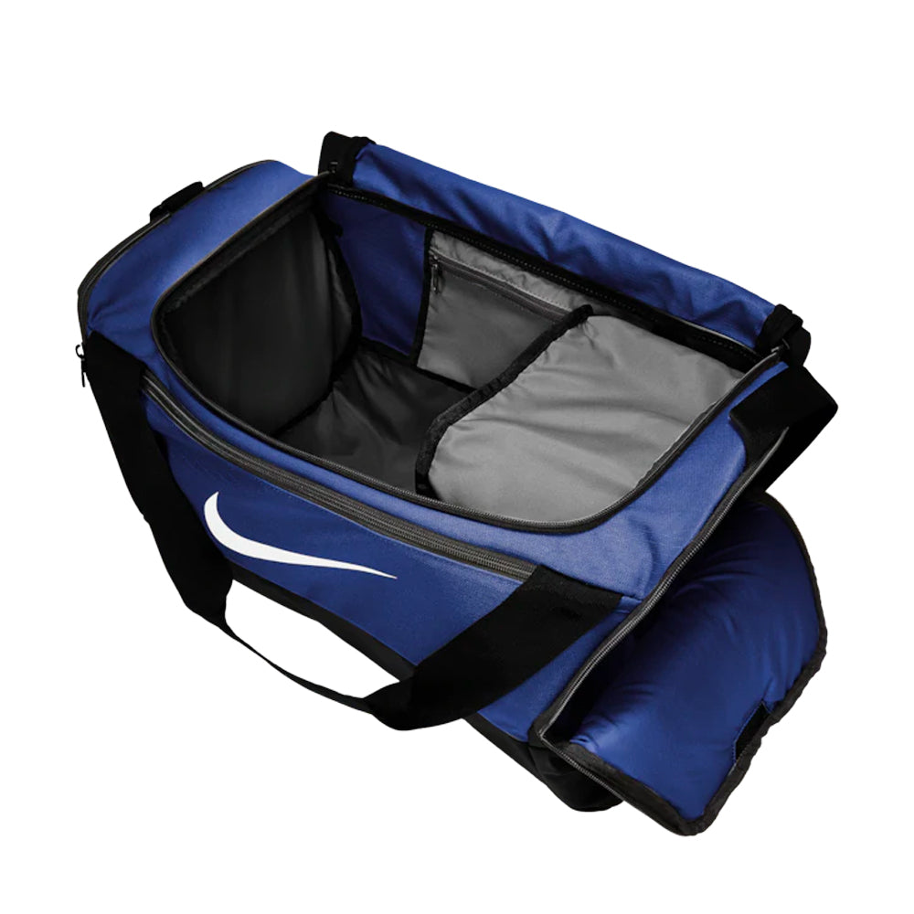 Nike Brasilia Small Duffel Bag Royal/White
