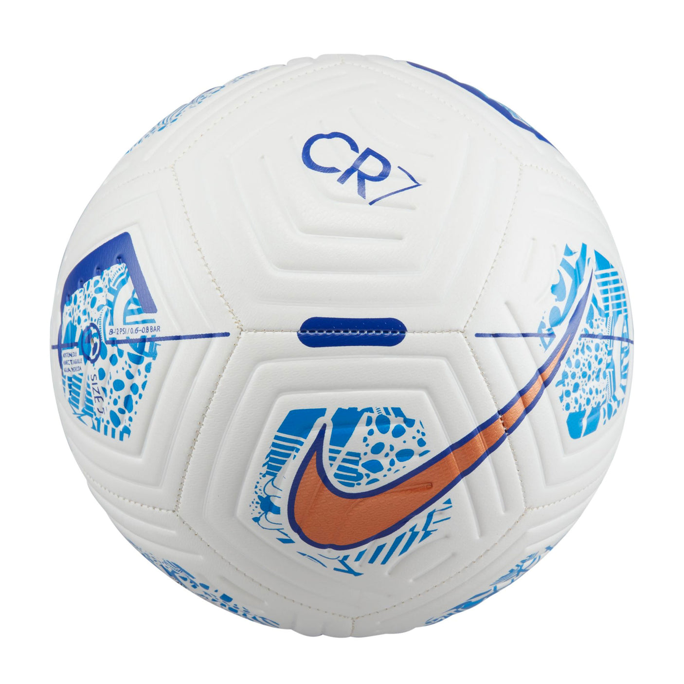 Nike CR7 Strike Ball White/Bronze Front