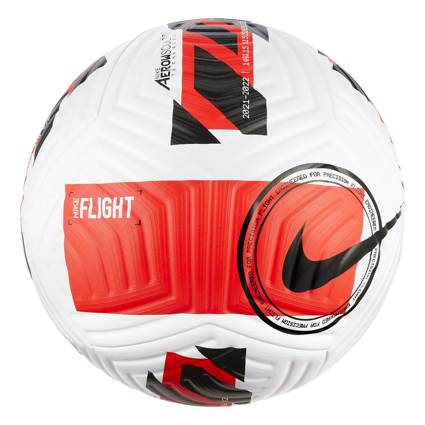 Nike Flight Premium Match Ball White/Crimson/Black Side