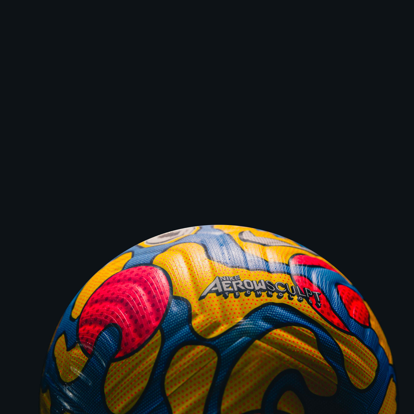 Nike Hi-Vis Premier League 2021 Match Ball Detail 3