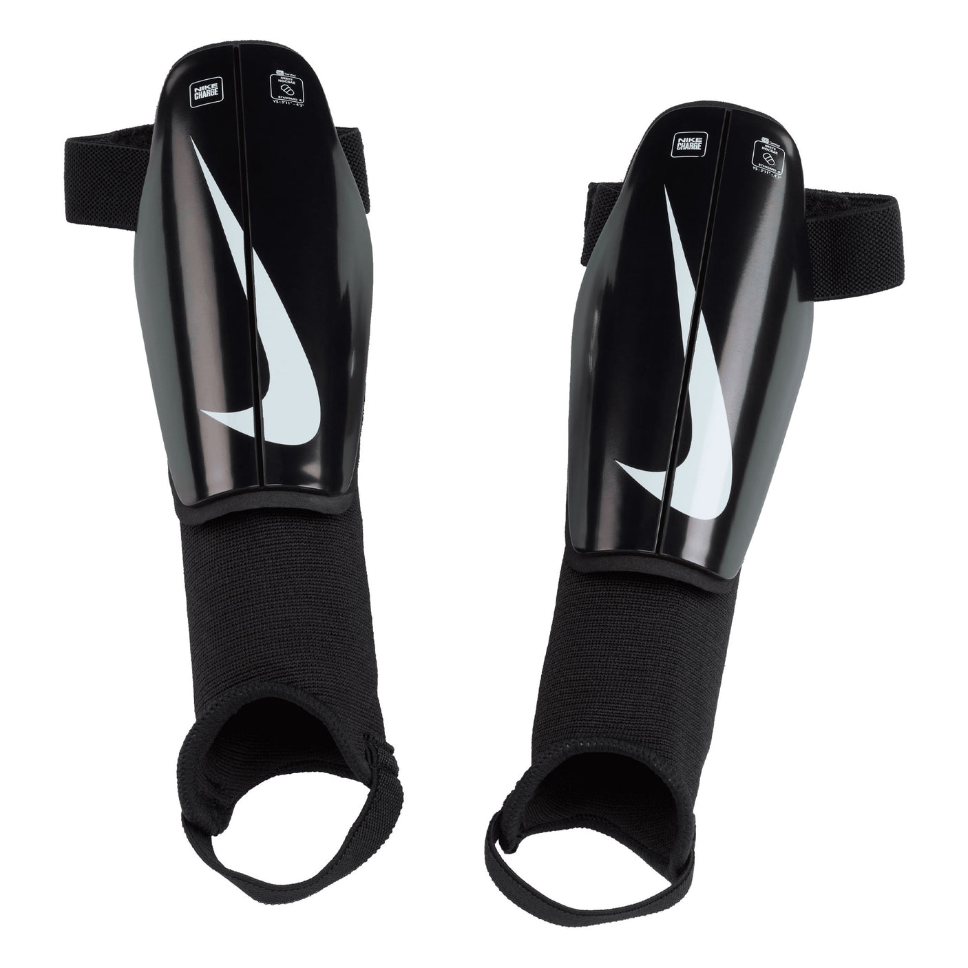 Nike Kids Charge Shin Guards Black/White Both