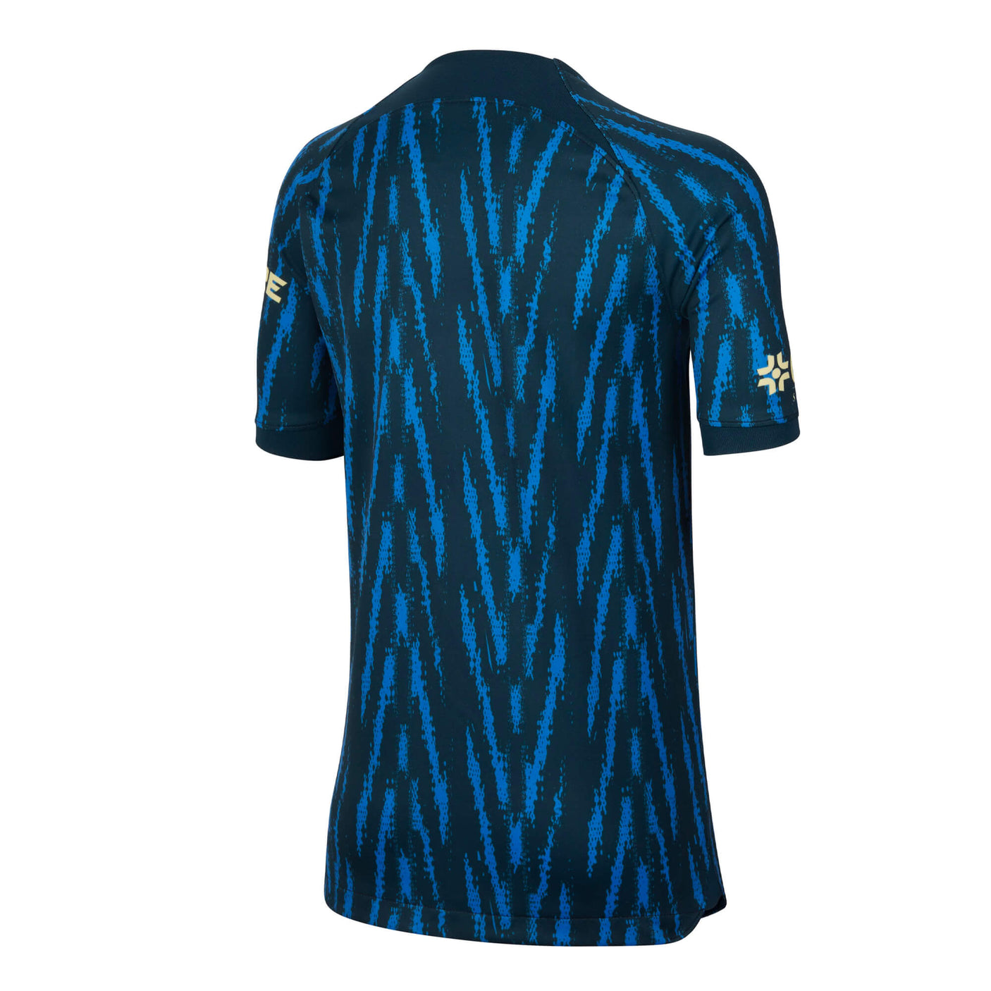 Nike Kids Club America 2022/23 Away Jersey Navy/Lemon Chiffon Back