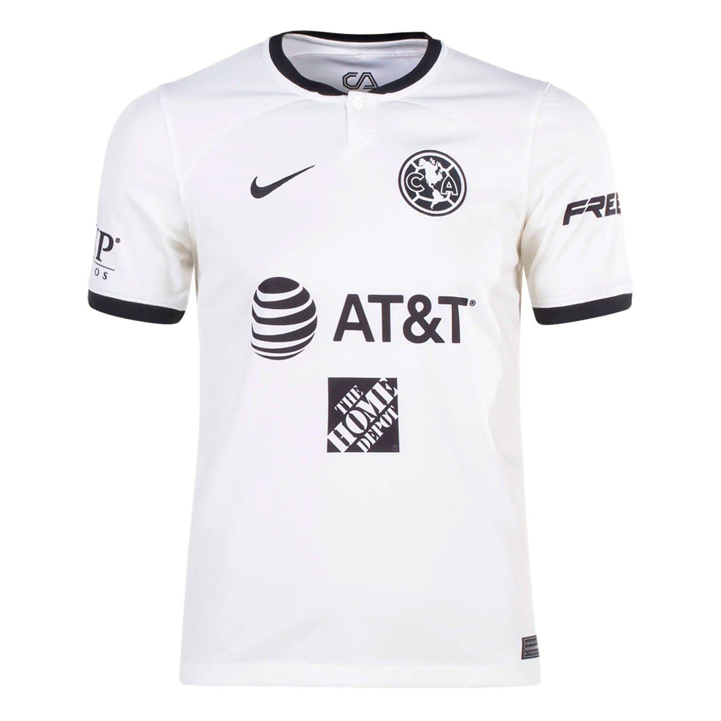 Nike Kids Club America 2023/24 Third Jersey Sail/Black Front