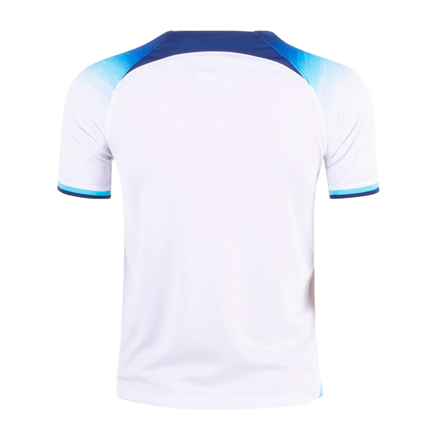 Nike Kids England 2022/23 Home Jersey White/Blue Void Back