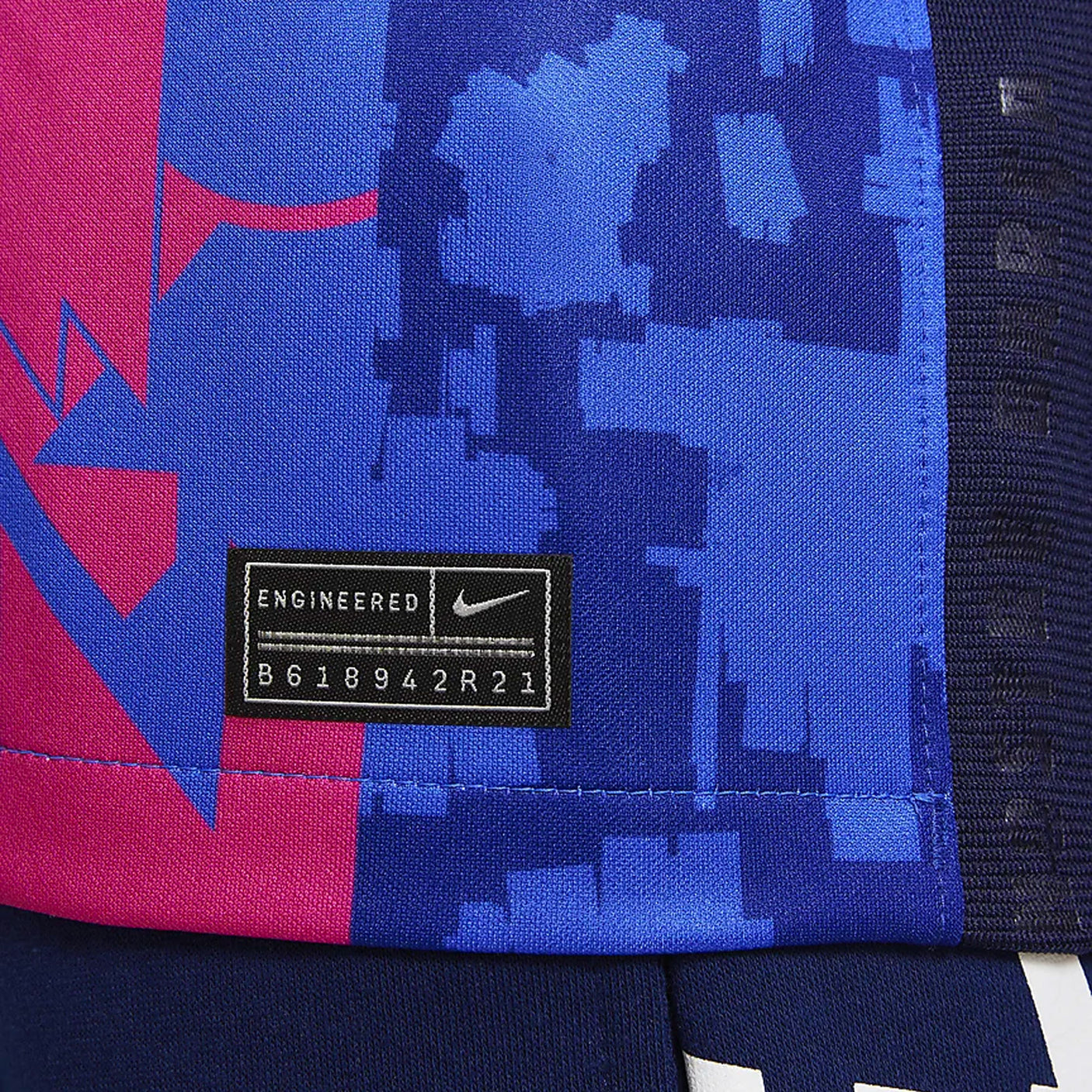 Nike Kids FC Barcelona 2021/22 Third Jersey Hyper Royal/Varsity Maize Engineered