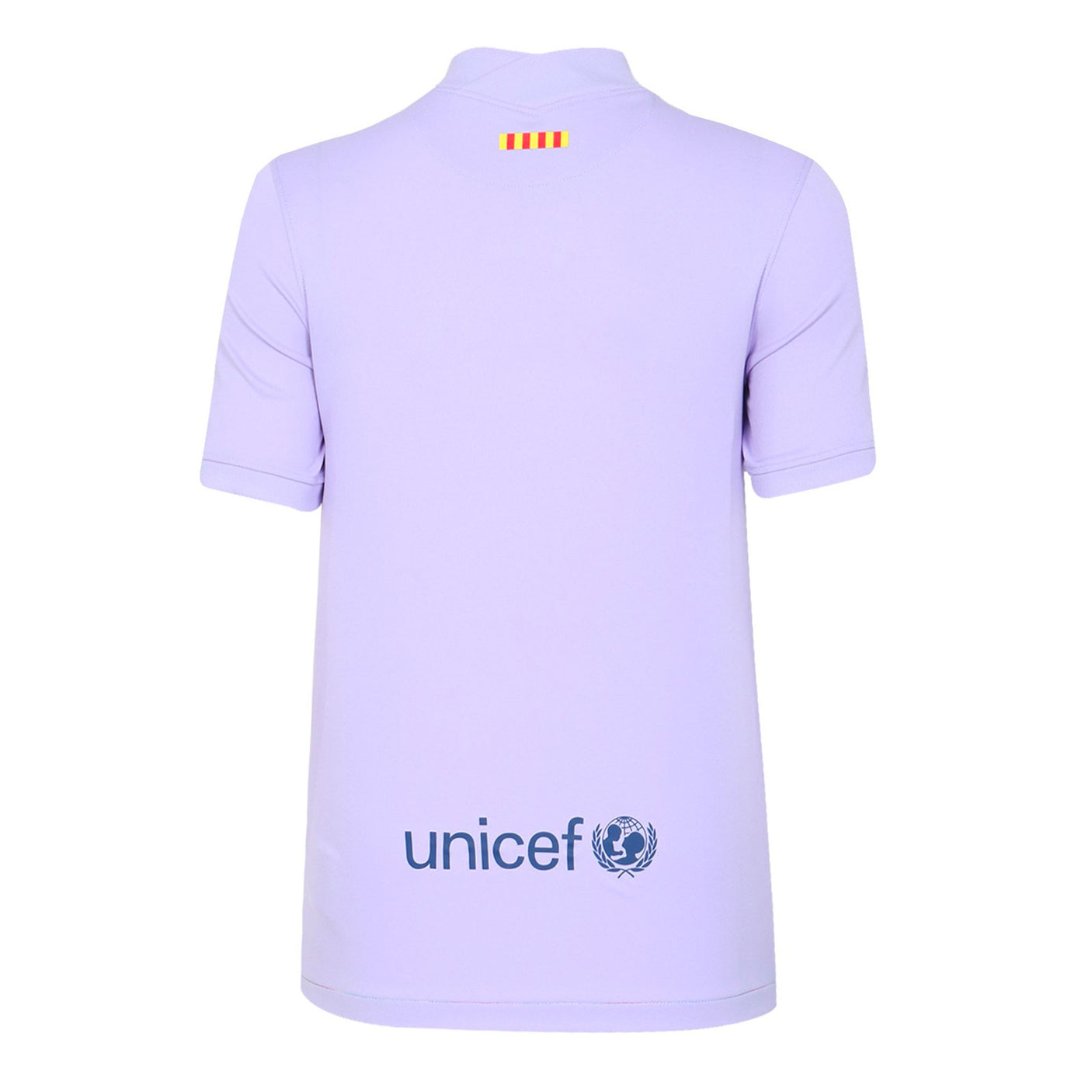 Nike Kids FC Barcelona 2021/22 Stadium Away Jersey Purple Pulse Back
