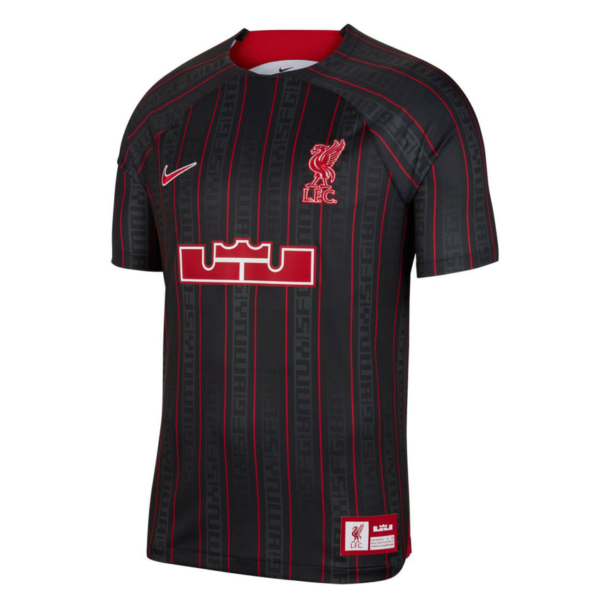 Nike Kids Liverpool X Lebron James 2023/34 Jersey Front