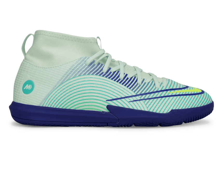 Nike Kids Mercurial Superfly 8 Academy MDS IC Green/Purple Front