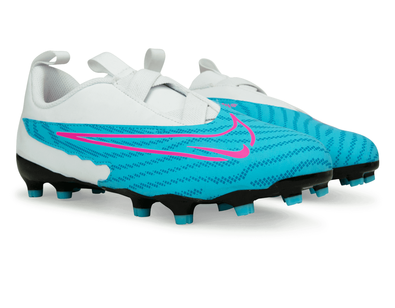 Nike Kids Phantom GX Academy FG/MG Baltic Blue/Pink Blast Together