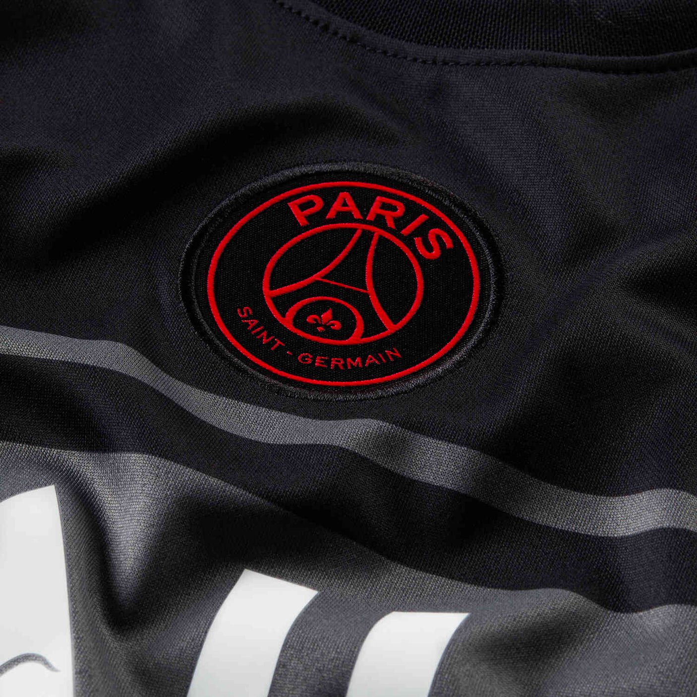 Nike Kids PSG 2021/22 Third Jersey Black/Dark Grey Shield