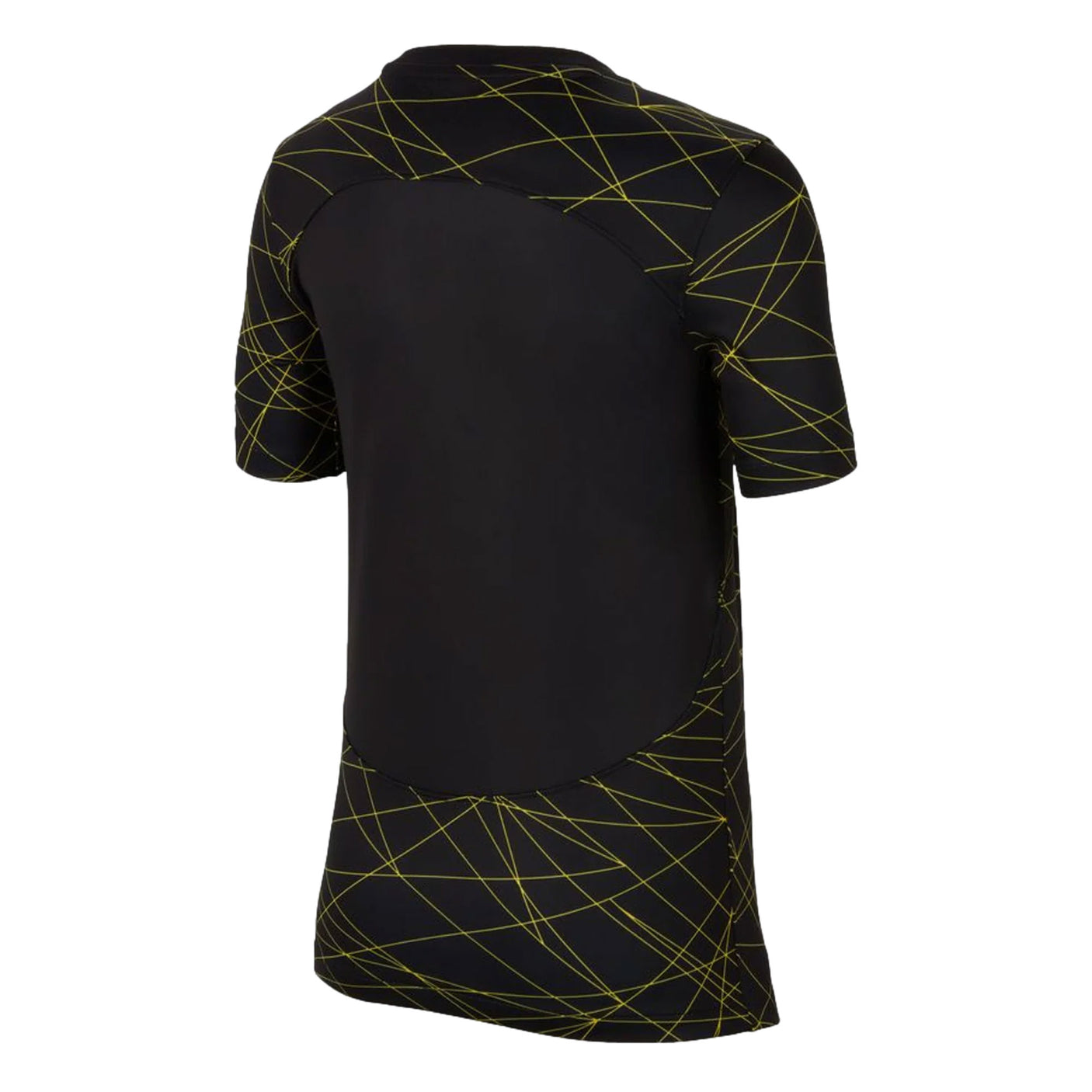 Nike Kids PSG 2022/23 Fourth Jersey Black/Yellow Back