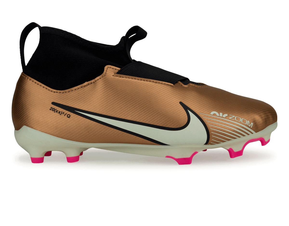 Nike Kids Zoom Mercurial Superfly 9 Academy FG/MG Metallic 