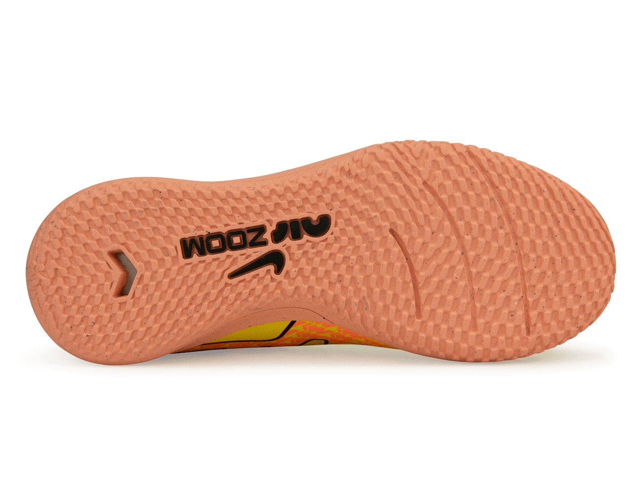 Nike Kids Zoom Mercurial Superfly 9 Academy IC Yellow Strike/Volt Ice Sole