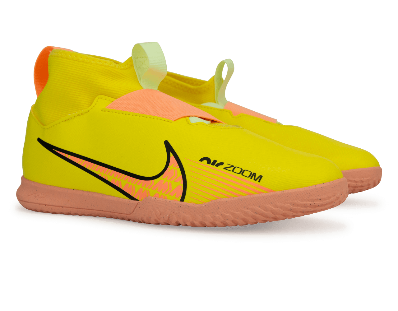 Nike Kids Zoom Mercurial Superfly 9 Academy IC Yellow Strike/Volt Ice Together