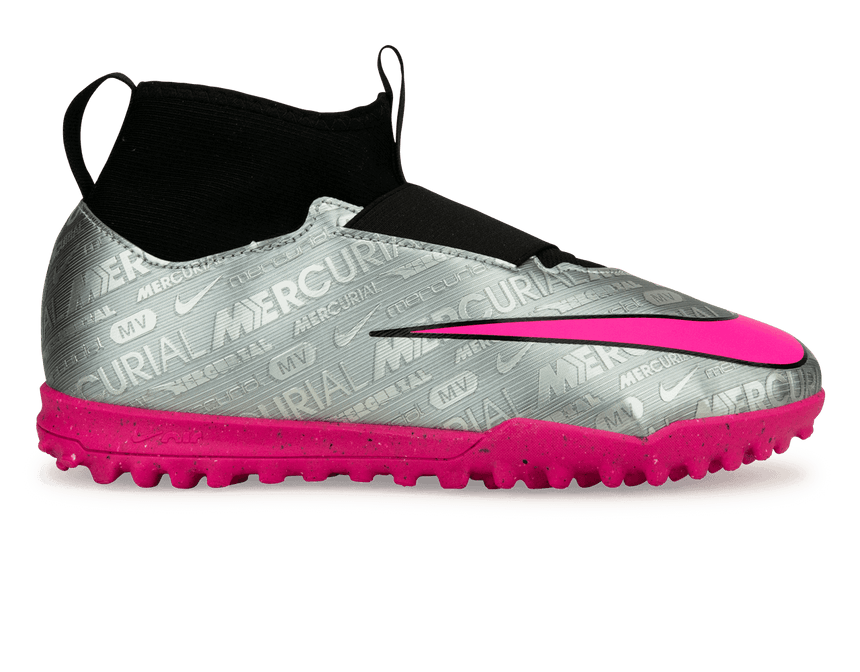 Nike Kids Zoom Mercurial Superfly 9 Academy XXV TF Silver/Black